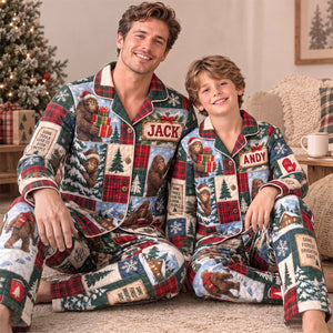 Big Foot Pajama Set - Personalized Gifts For Christmas 04hadh070926