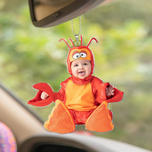 Custom Photo Gifts For Baby Car Ornament 01hudc270824-Homacus