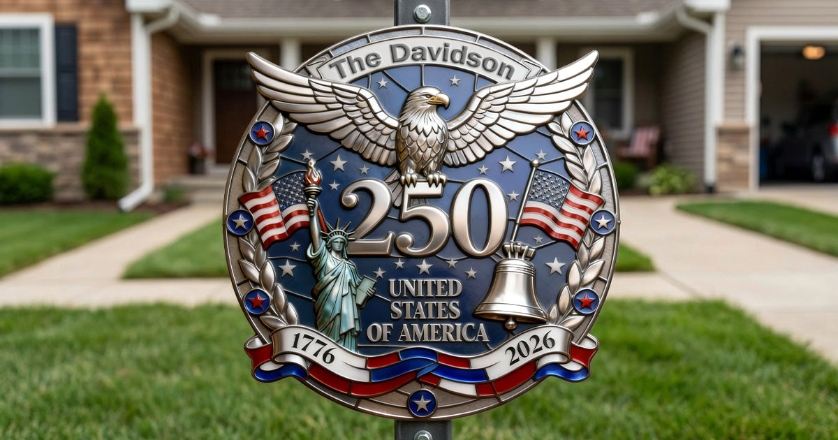 United States of America Metal Sign - Personalized Gifts For Family 04tomg290126-Homacus