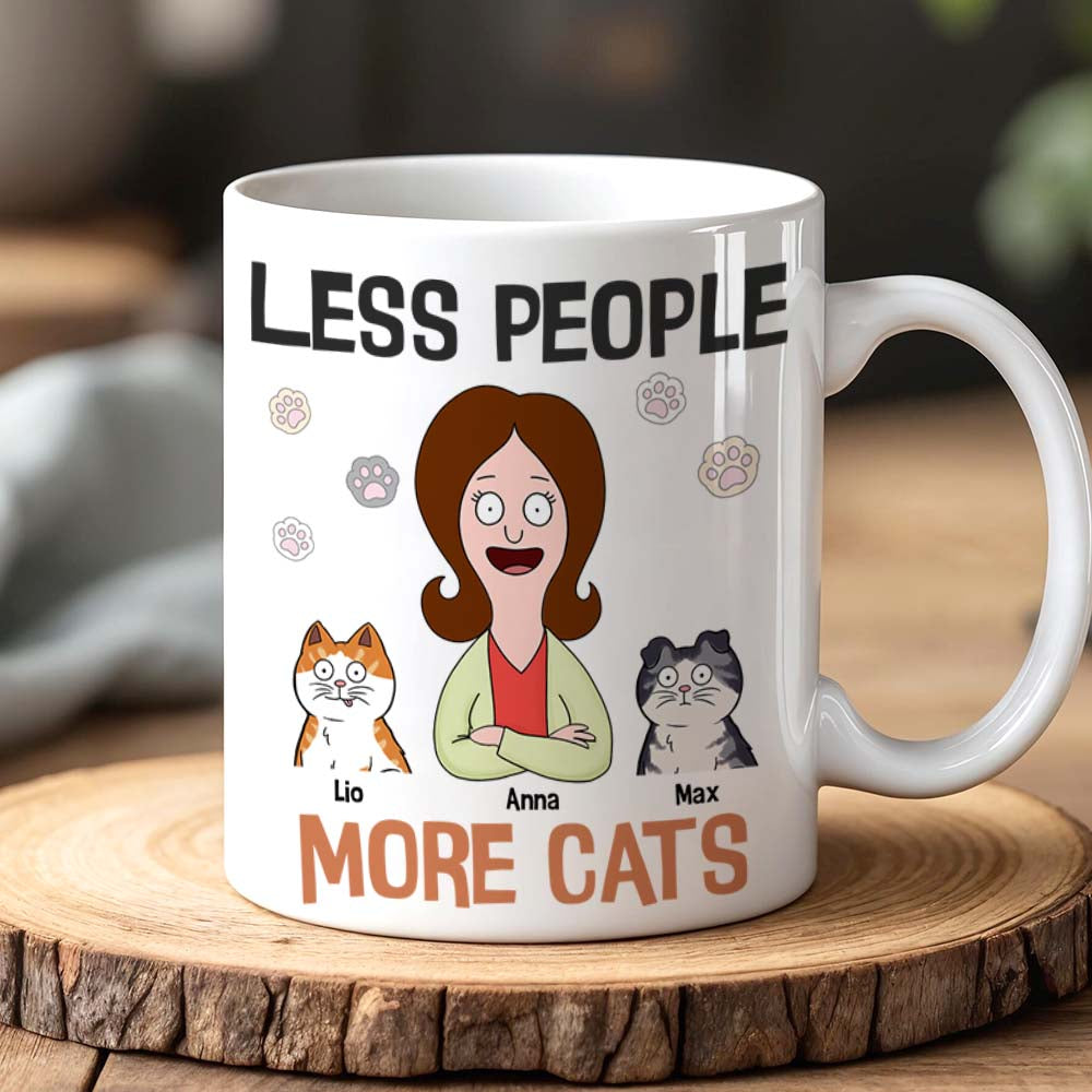 Cat Mom Coffee Mug Personalized Gifts For Pet Lovers 01totn020425hg-Homacus
