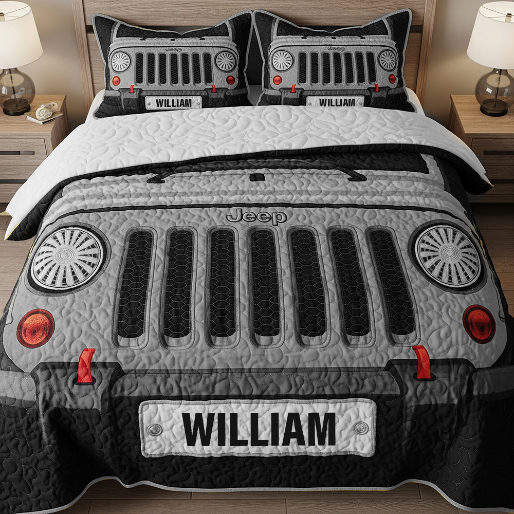 Off Road Quilt Bedding Set - Personalized Gifts For Off Road Lovers 04ohtn040825-Homacus