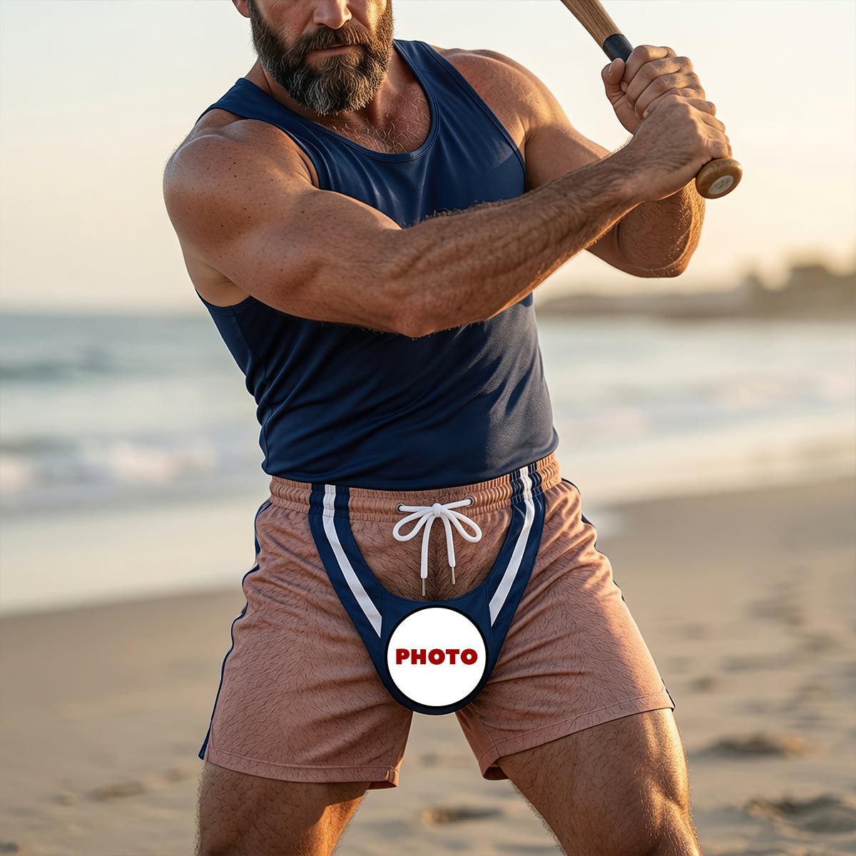 Game Day Gone Wild Beach Shorts - Personalized Gifts 01hudt160726-Homacus