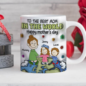 Personalized Gifts For Mom Coffee Mug 02totn100325hh The Best Mom In The World-Homacus