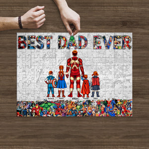 Personalized Gifts For Dad Jigsaw Puzzle, Best Dad Story 021qhqn200325pa-Homacus