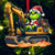 Personalized Gift For Excavator Operator Ornament, Green Monster 03qhqn081124-Homacus