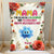 Personalized Gift For Mom Blanket Bloom Flowers 04KALU080125-Homacus