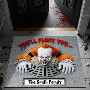 Horror Sewer Halloween Doormat - Personalized Gifts For Movie Fans 02OHLU150825-Homacus