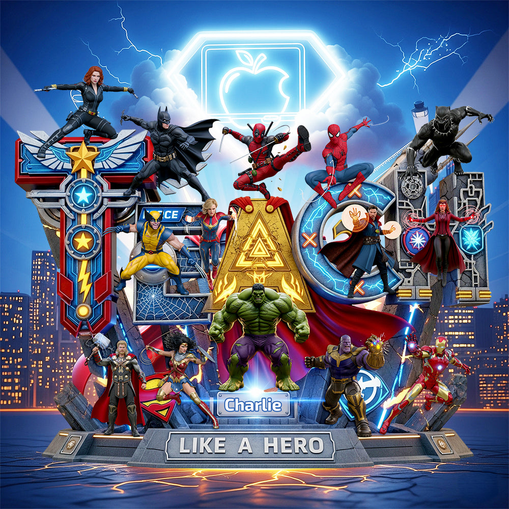 Hero Teacher Acrylic Plaque Personalized Gifts For Fans 03OHDT050625-Homacus