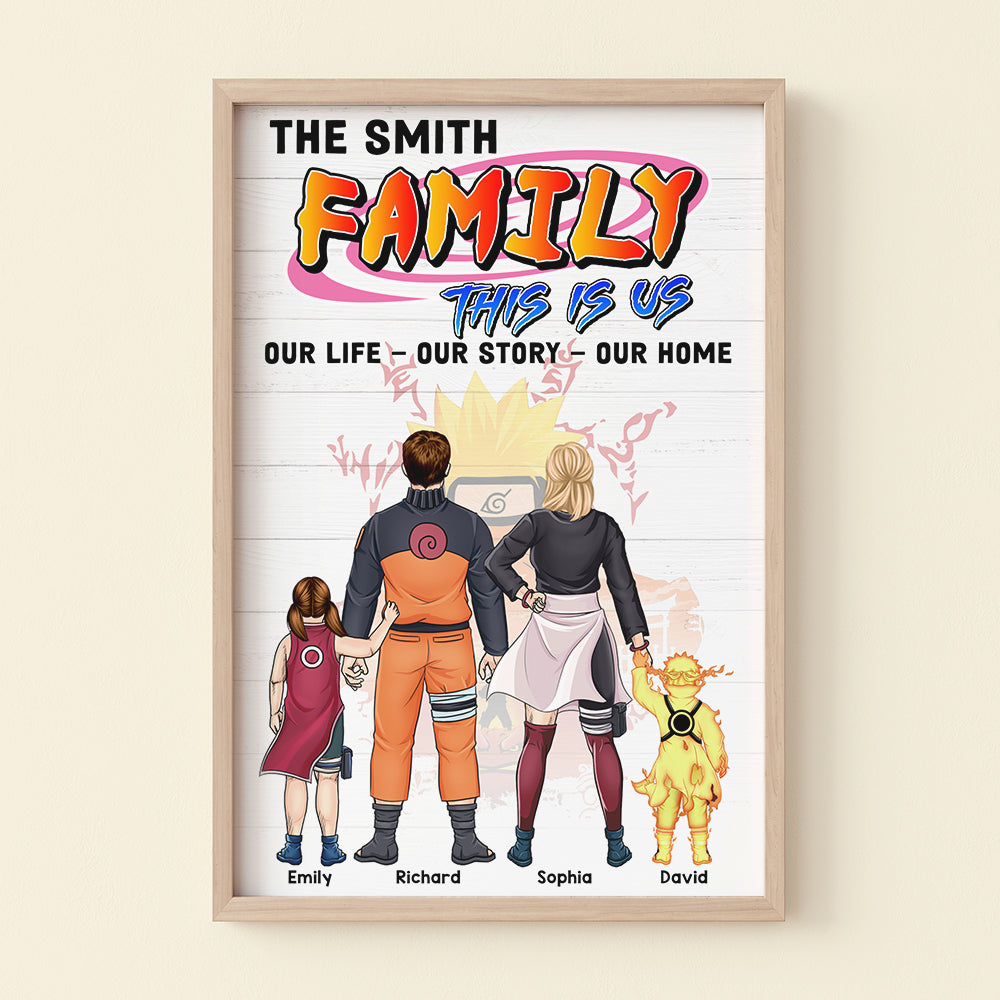 Personalized Gifts For Family Canvas Print 02ACQN020724PA-Homacus