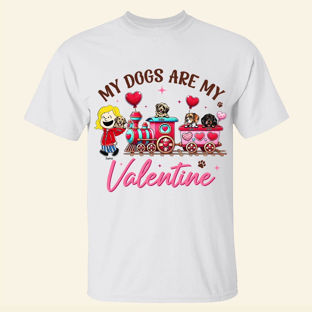 Personalized Gifts For Dog Lovers Shirt 05tgqn060125hh My Dogs Are My Valentine-Homacus