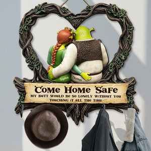 Naughty Green Couple Key Hanger Personalized Gifts For Couple 02QHQN220525-Homacus