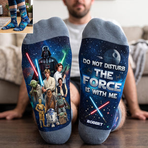 Cosmic Middle Tube Socks - Personalized Gifts For Cosmic Lovers 01nadt120926