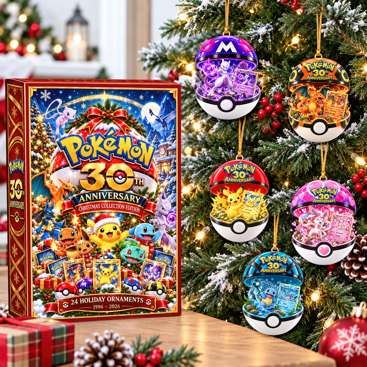 30th Anniversary Creature Christmas Advent Calendar Blind Box - Personalized Gifts For Christmas 04ohqn051026