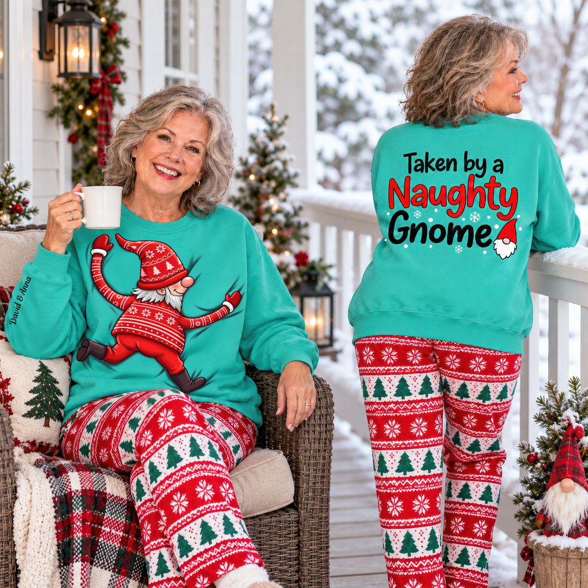 Naughty Gnome 3D Shirt - Personalized Gifts For Christmas 06huqn091026-Homacus