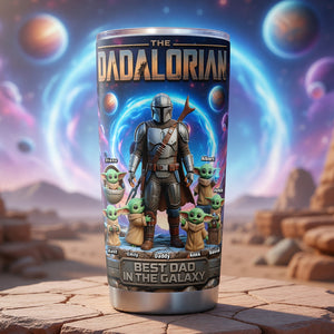 Best Space Dad Tumbler - Personalized Gift For Dads 06TOQN150526-Homacus