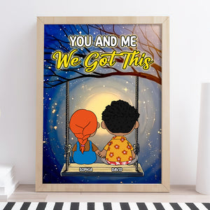 Personalized Gifts For Couple Canvas Print 02ohtn091224hg You And Me We Got This-Homacus