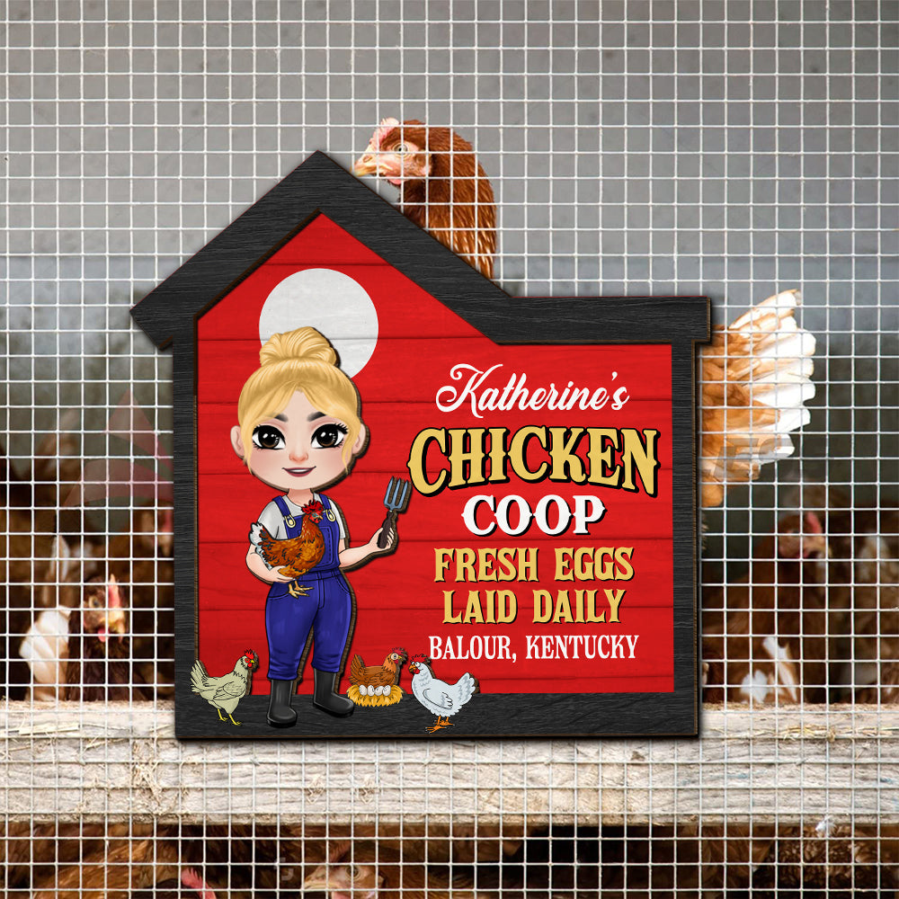 Custom Chicken Coop Signs – Personalized Vintage Signs 04xqtn170225hh-Homacus
