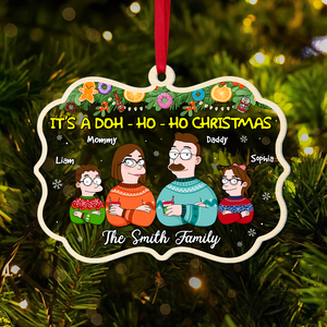 Personalized Gifts For Family Christmas Ornament 01TOPU241024HG-Homacus