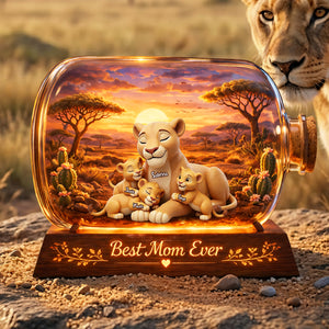 Best Mom Ever Acrylic Plaque - Personalized Gifts For Mother's Day 03tota090426-Homacus