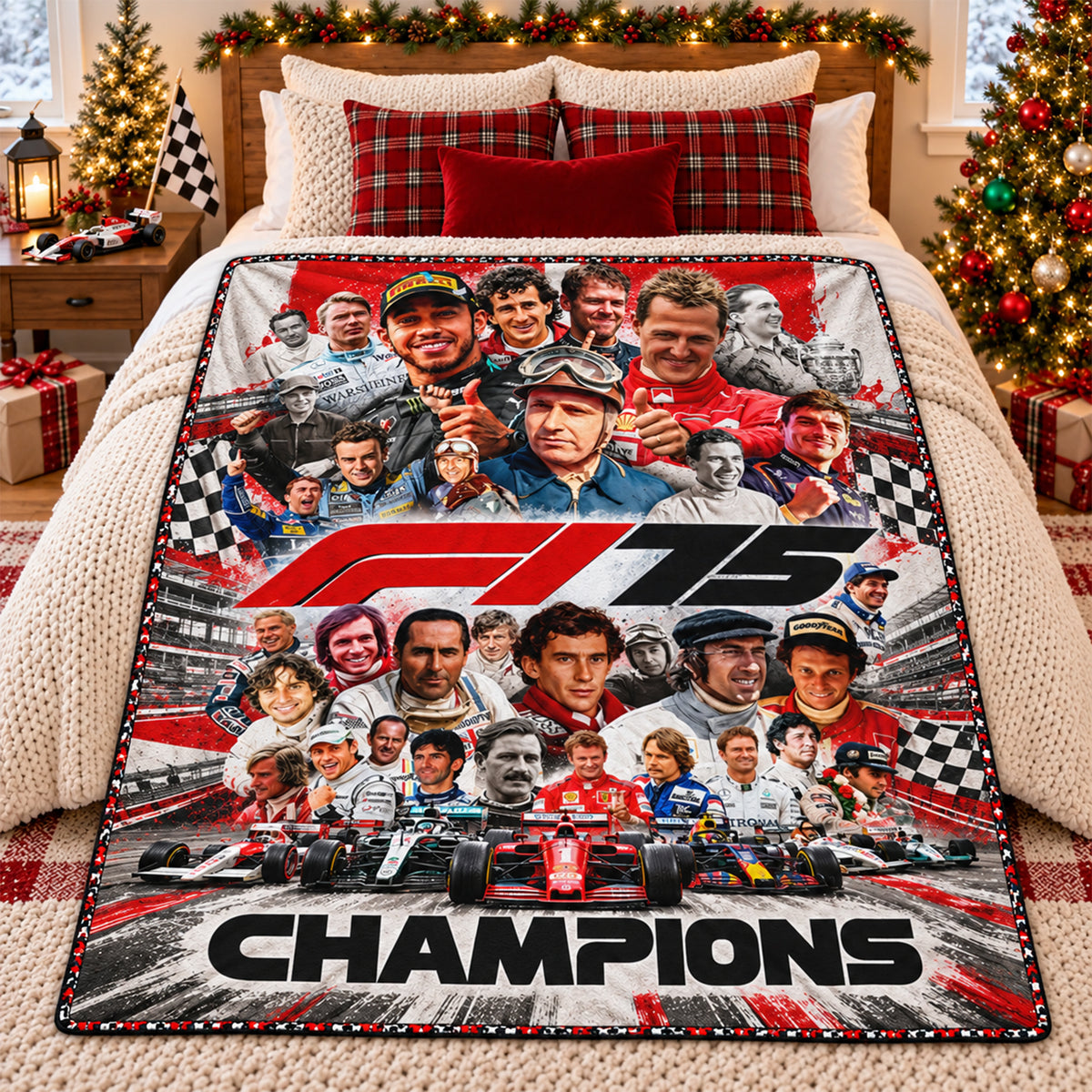 Legend Champion Blanket - Personalized Gifts For Speed Lovers 02naqn061026-Homacus