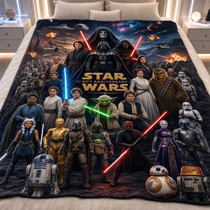 50th Anniversary Cosmic Blanket - Personalized Gifts 07padt061026-Homacus