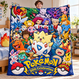 30th Milestone Collector Blanket - Personalized Gifts 03HULU021026