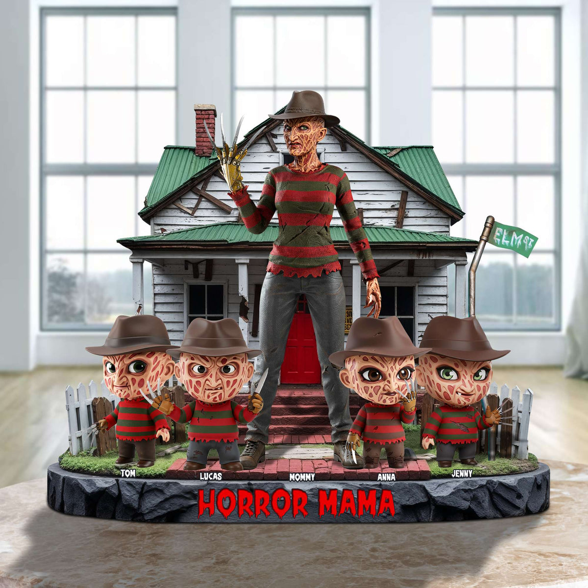 Horror Mama Acrylic Plaque - Personalized Gift For Mother 02QHTN160425-Homacus