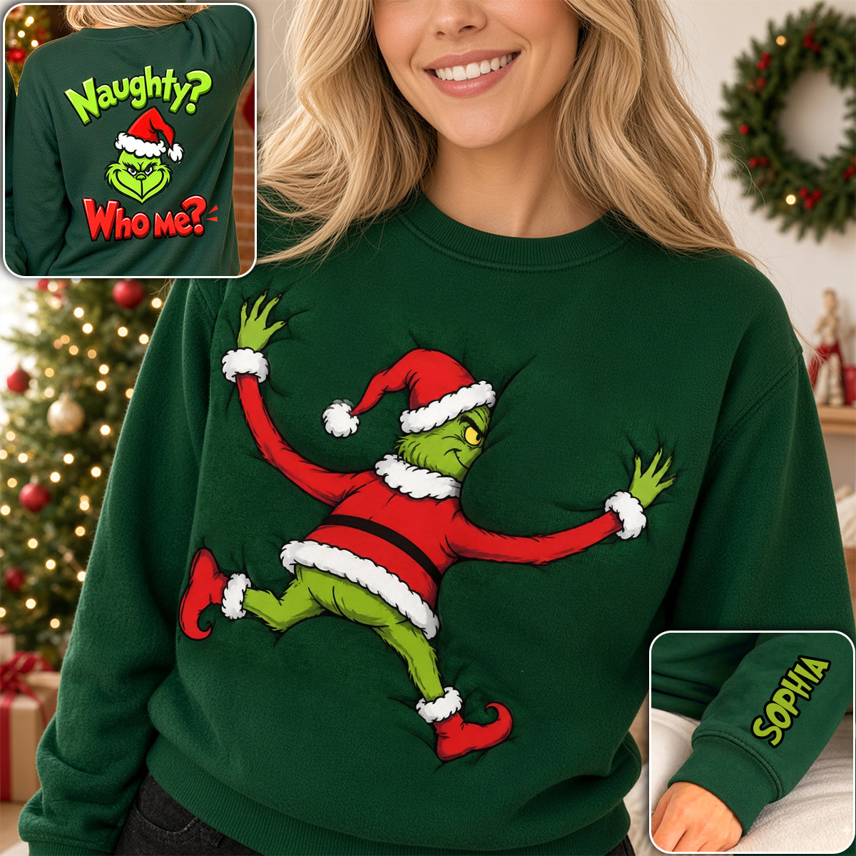 Grouchy Mischief 3D Shirt - Personalized Christmas Gifts 08hutn081026-Homacus