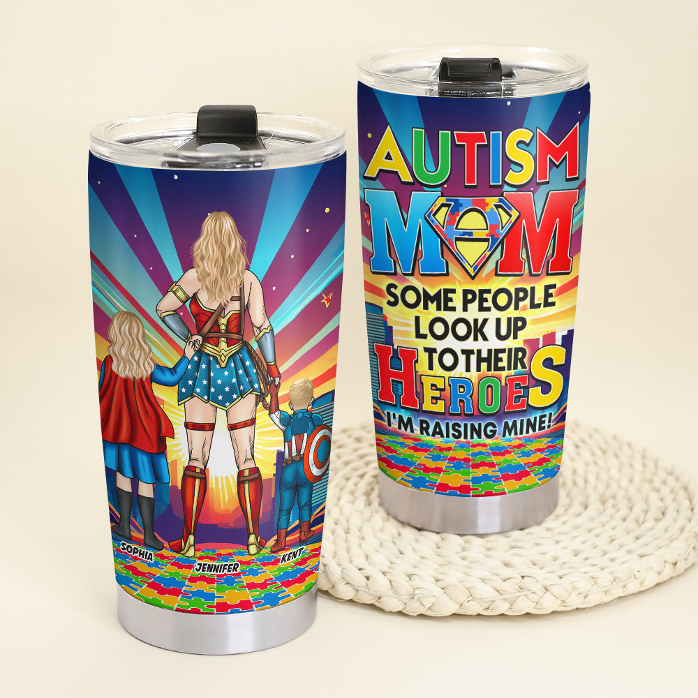 Personalized Gifts For Autism Mom Tumbler 05toqn030325pa-Homacus