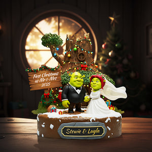 Personalized Christmas Gifts For Newlyweds Plaque 01kita130925-Homacus
