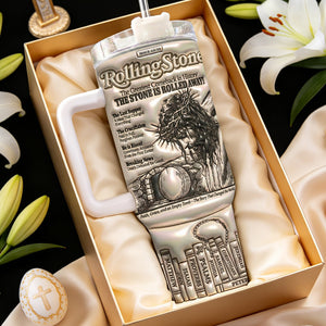 Easter Faith Tumbler Handle Personalized Gifts For Christians 03QHDT050326-Homacus