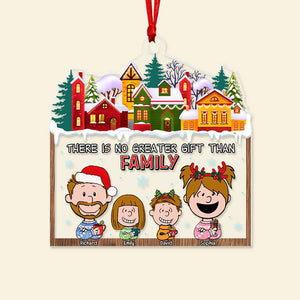 Personalized Gifts for Family, Family Acrylic Ornament 04TOQN090824-Homacus