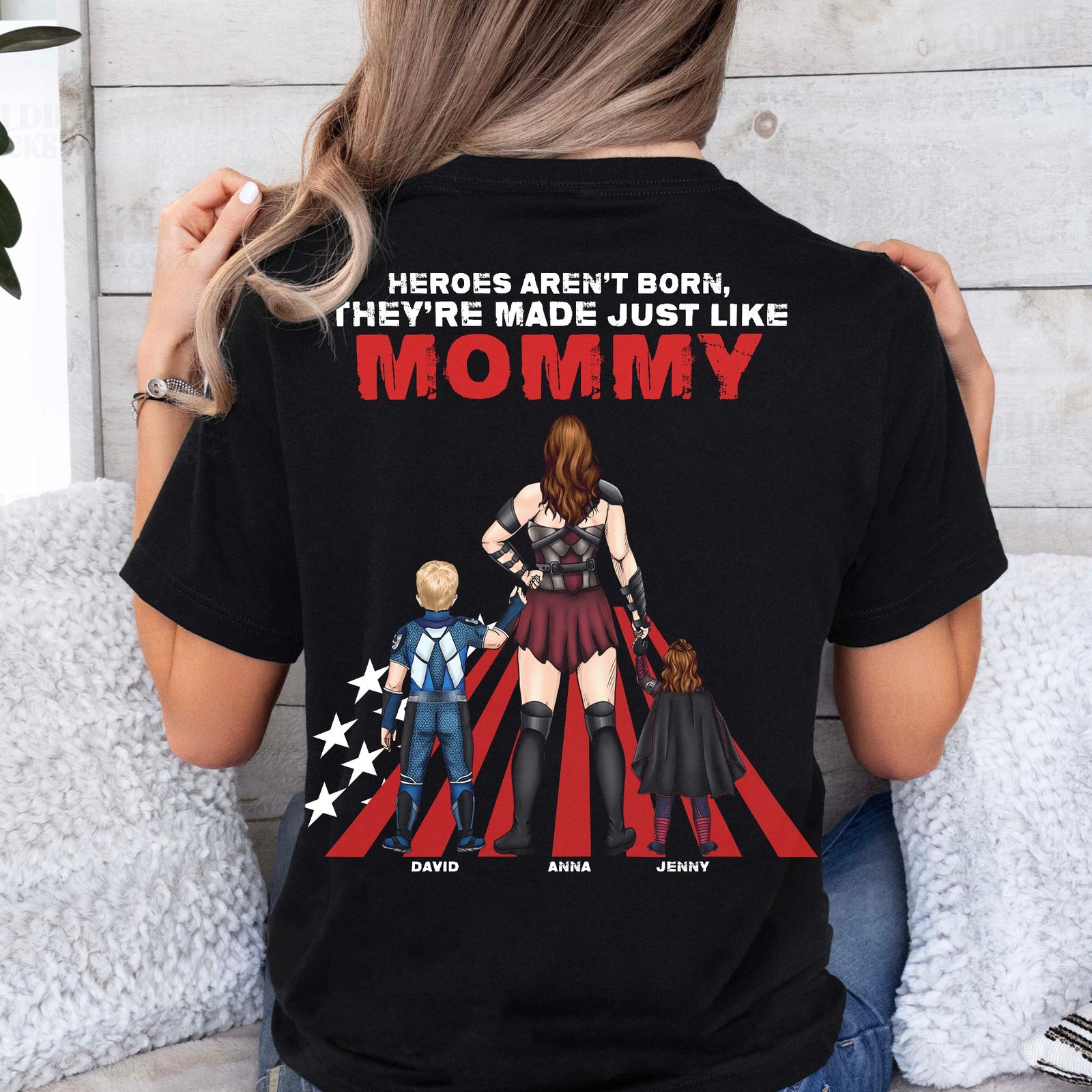 Personalized Gifts For Mom Shirt Supes Mommy 03katn100425hg-Homacus