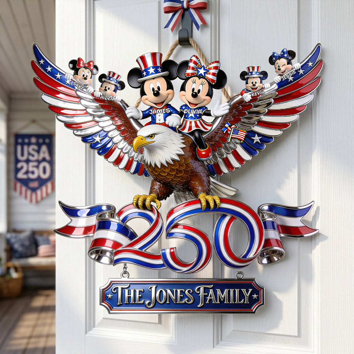 Fun Family On Eagle Wings Acrylic Sign - Personalized Decor Gifts For Family 02qhta020626-Homacus