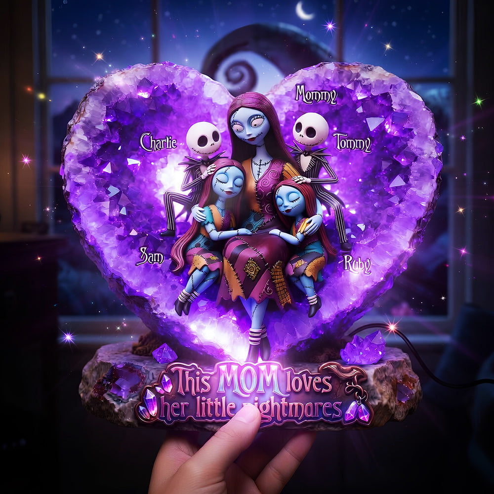 Dark Fantasy Mom & Kids Light Box Personalized Gifts For Mom 04HUDT140426-Homacus