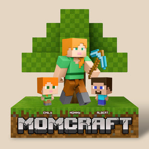 Gamer Mom Acrylic Plaque Gifts For Mom 041OHQN240425-Homacus
