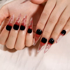 Cute Halloween Nails - 24Pcs Set 01-070825-Homacus
