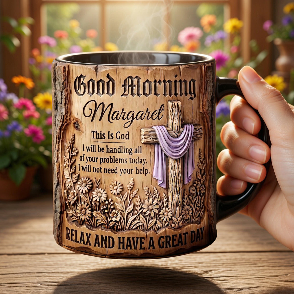 God Morning Religious Coffee Mug - Personalized Gifts For Christian Coffee Mug 04PALU180326-Homacus
