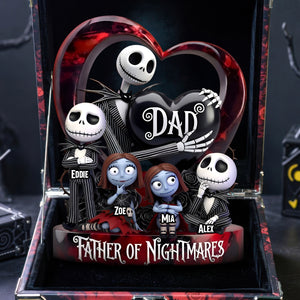 Creepy Cool Dad Acrylic Plaque - Personalized Gifts For Dads 03TYDH090526-Homacus