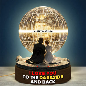 Cosmic Couple Acrylic Light Box - Personalized Gifts For Couple 04hyqn081225-Homacus