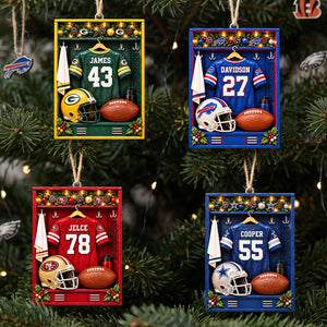 Christmas Locker Room Acrylic Ornament - Personalized Christmas Gifts For Sport Lovers 01nata101026-Homacus