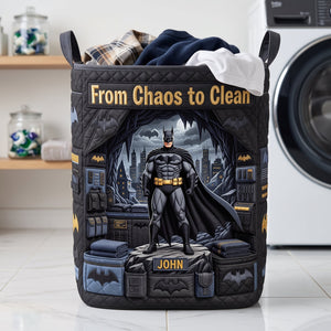 Elite Warrior Quilted Laundry Basket - Personalized Gifts 03hata090726-Homacus