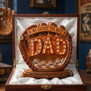 Great Baseball Dad Acrylic Plaque - Personalized Gifts For Dads 01PADH250426-Homacus