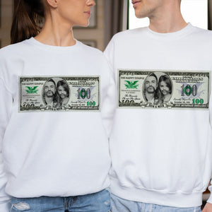 Custom Photo Gifts For Couple Shirt 01ohtn020124 The Happy Couple-Homacus