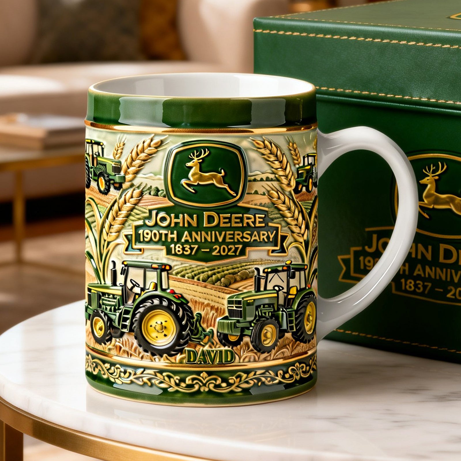 190th Anniversary Coffee Mug - Personalized Gifts 01naqn110226-Homacus