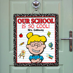 Personalized Gifts For Teachers 2 Layers Woodsign 03hutn200724hh Happy Teacher Portrait-Homacus