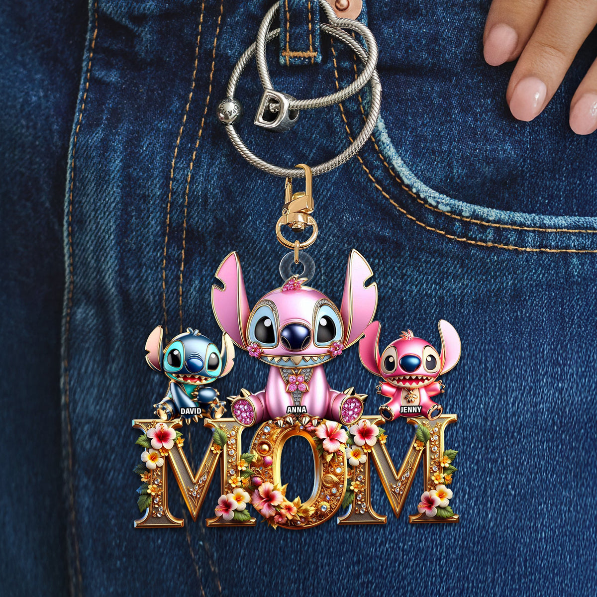 Personalized Christmas Gifts For Mom Keychain 04ohtn240325-Homacus