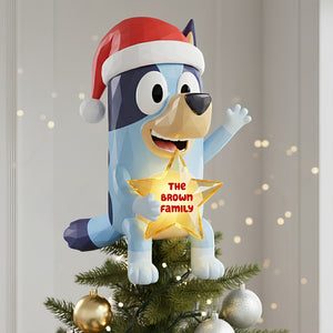 Happy Family Tree Topper Personalized Gifts For Family 04PGDT201125-Homacus