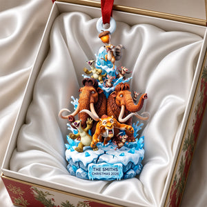 Wonderful Prehistoric World Acrylic Ornament - Personalized Christmas Gifts 06ttdh210926-Homacus