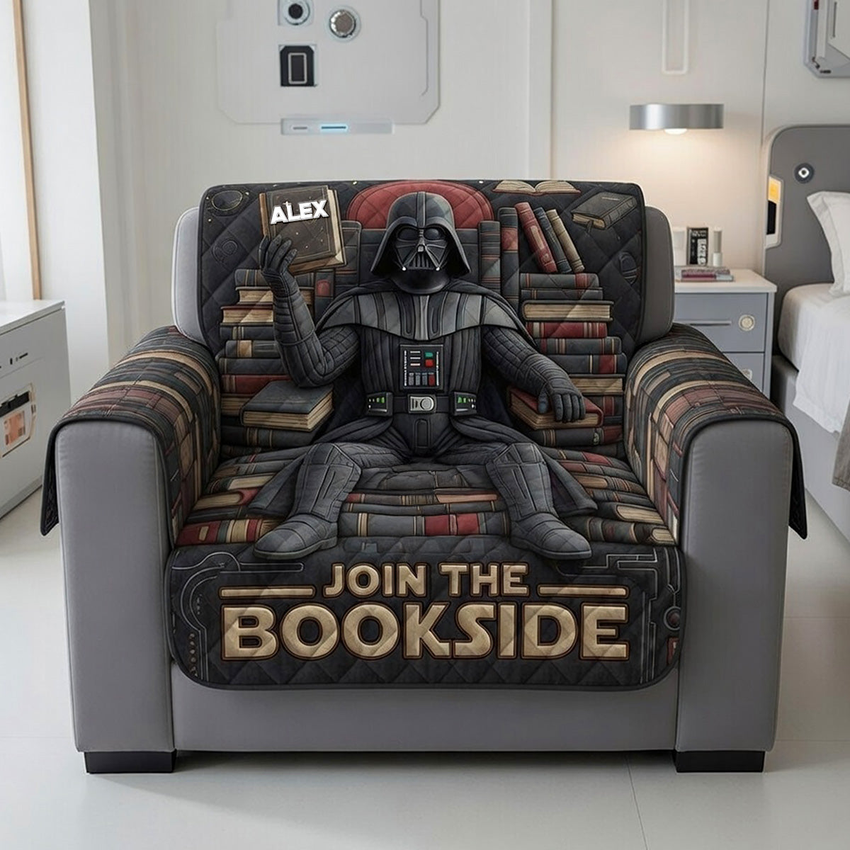 Reading Book Quilted Sofa Cover - Personalized Gifts For Book Lovers 06pamg13026-Homacus